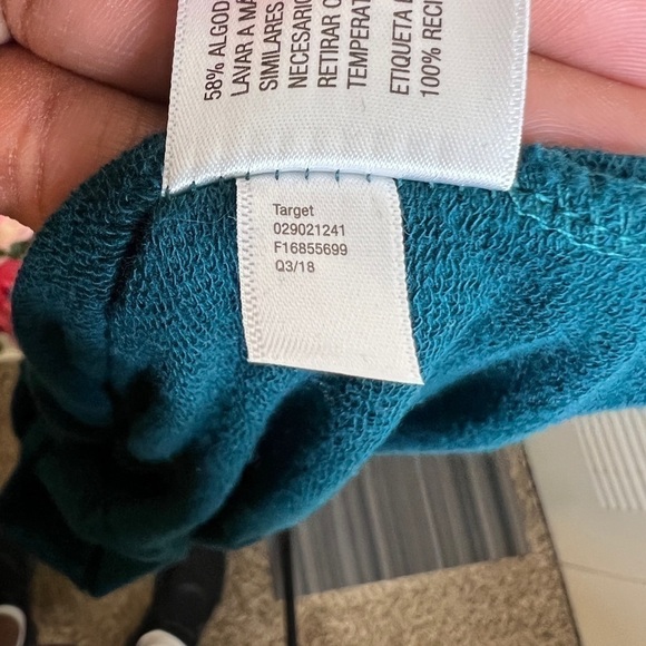 Isabel Maternity Blue Turquoise Layered Puff Sleeve Womens Blouse S Pregnancy - Picture 5 of 9